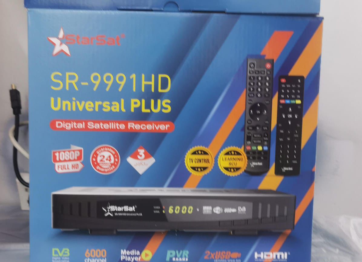 استارست دو کنترله مدل ۹۹۹۱ UNIVERSALPLUSآپدیت و کانال یابی شده