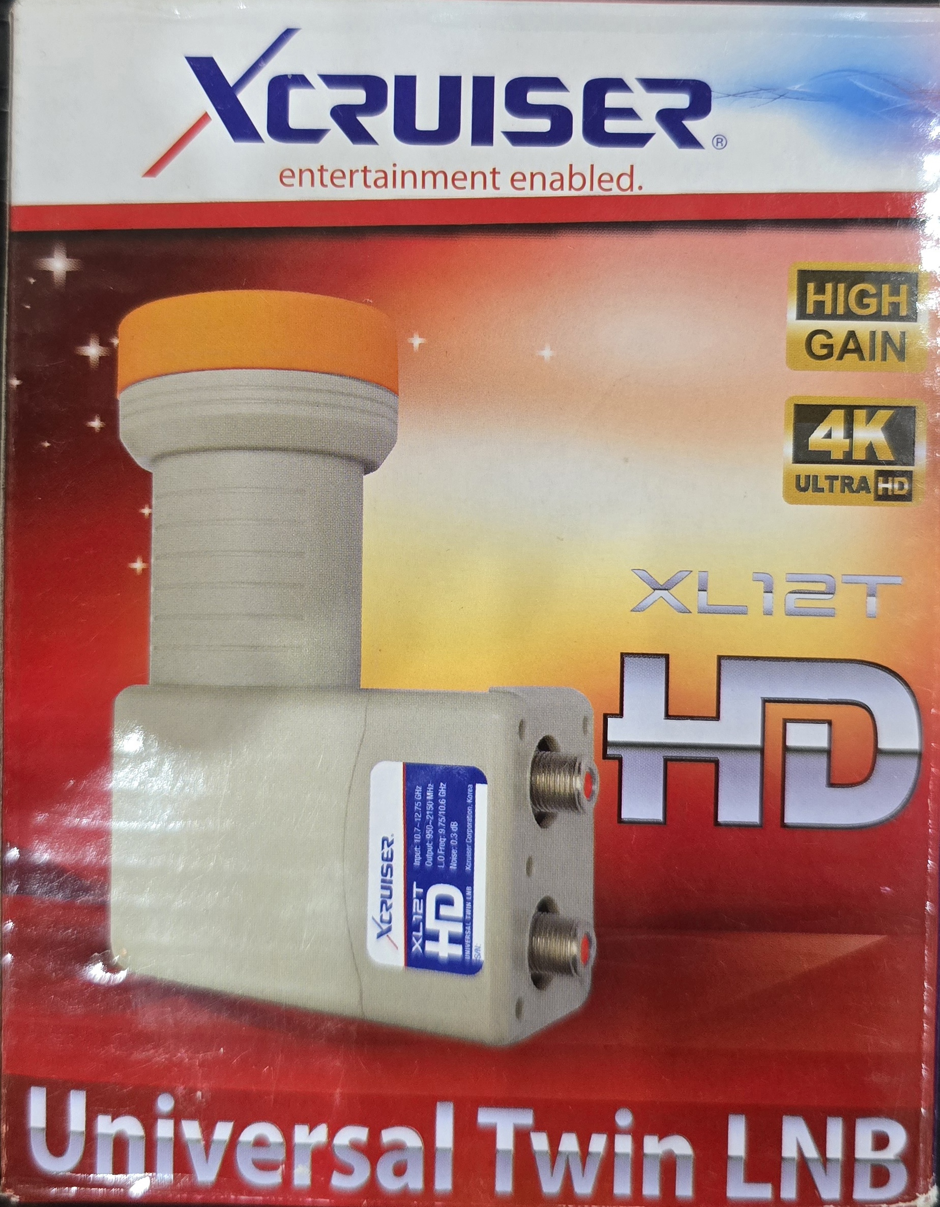 گیرنده ال دوفیش ایکس کروزر XL12T دو سوزنه ۴K