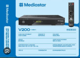 مدیااستار مدل V200 باآپدیت ۲۰۲۶و کانال یابی رایگان