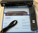 مدیااستار مدل V200 باآپدیت ۲۰۲۶و کانال یابی رایگان