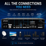استارست 4k مدل SR270 دو کنترله ۱۰بیت با قابلیت نت 5G