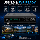 استارست 4k مدل SR270 دو کنترله ۱۰بیت با قابلیت نت 5G