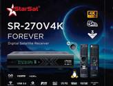 استارست 4k مدل SR270 دو کنترله ۱۰بیت با قابلیت نت 5G