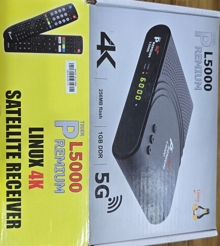 گیرنده4K پرمیوم فورکی L5000 با اکانت ۲۴ماهه